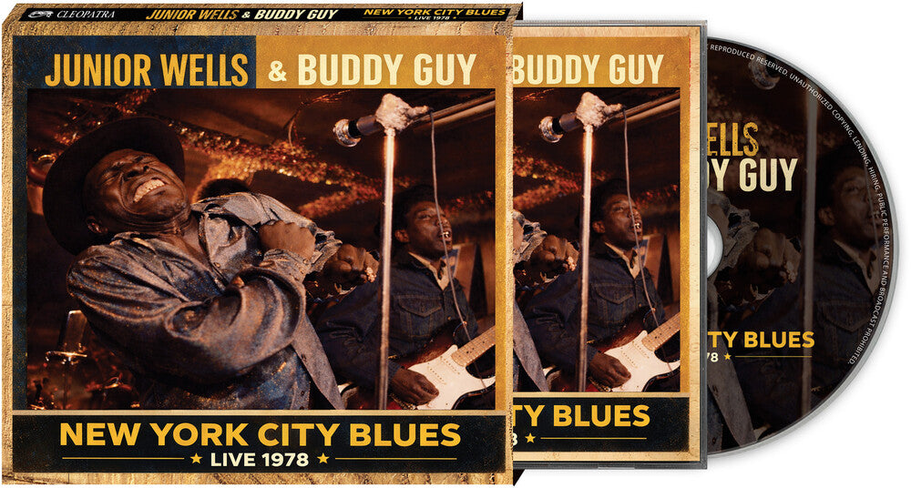 Junior Wells & Buddy Guy - New York City Blues - Live 1978 CD (Preorder: Ships July 17, 2026)