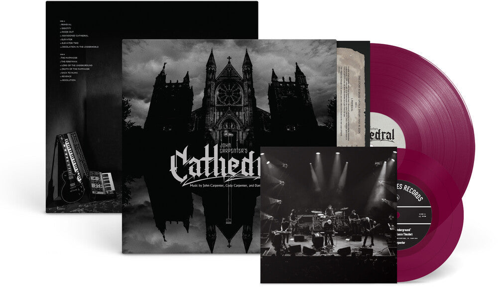 John Carpenter - Cathedral LP (Indie Exclusive Amethyst) (Preorder: Ships August 7, 2026)