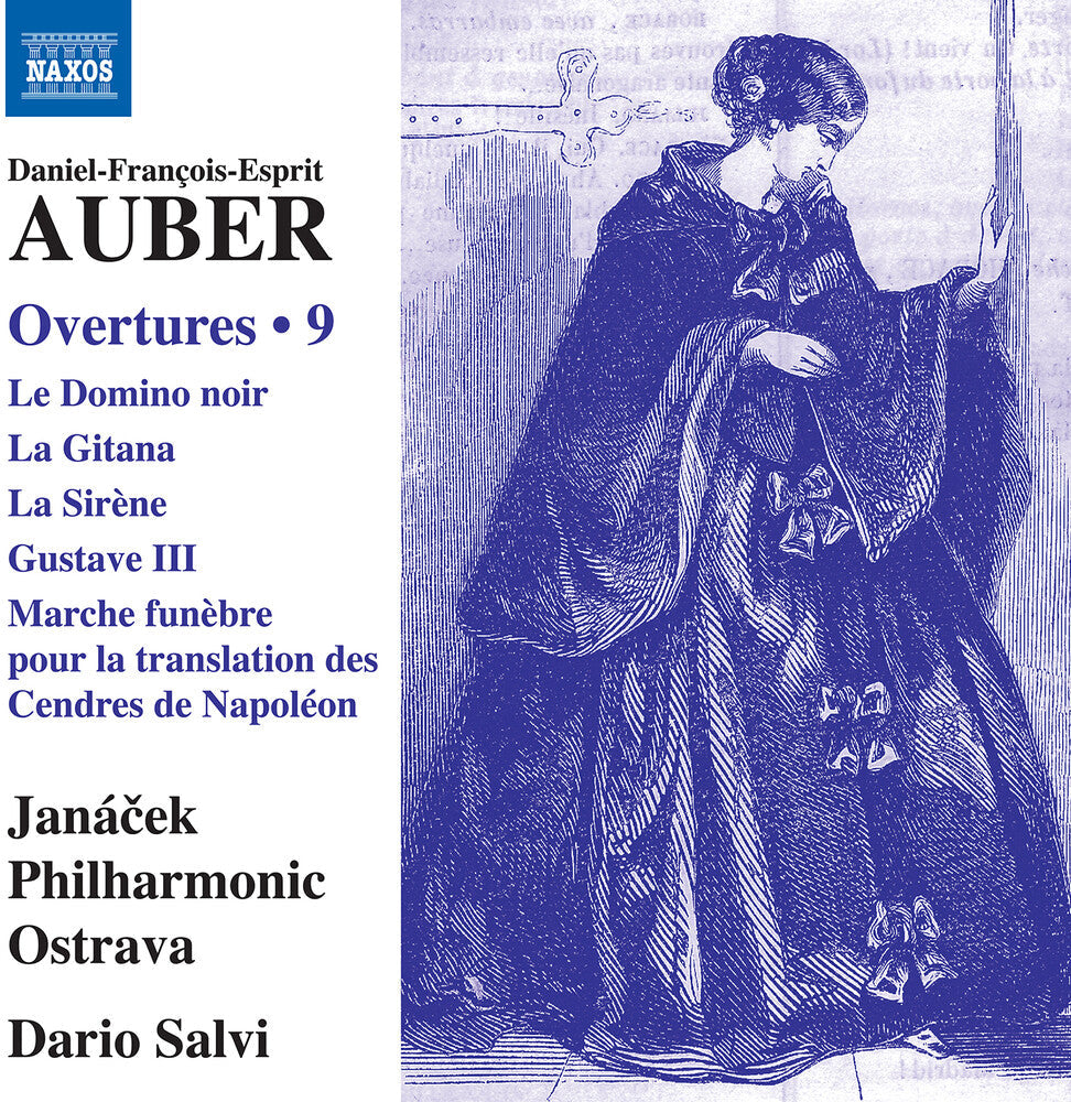 Janacek Philharmonic Ostrava - Auber: Overtures Vol. 9 CD (Preorder: Ships August 14, 2026)