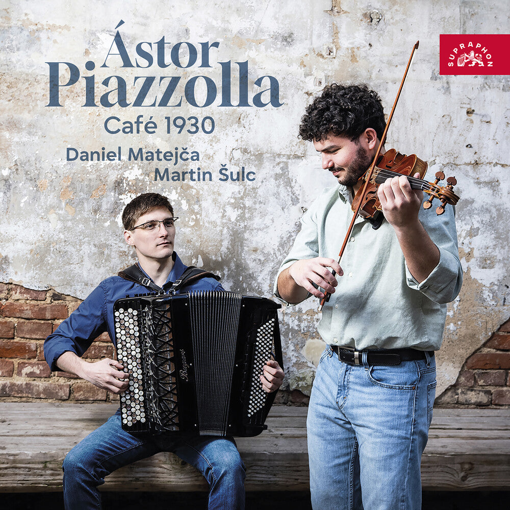 Daniel & Martin Sulc Matejca - Astor Piazzolla - Cafe 1930 CD (Preorder: Ships August 7, 2026)