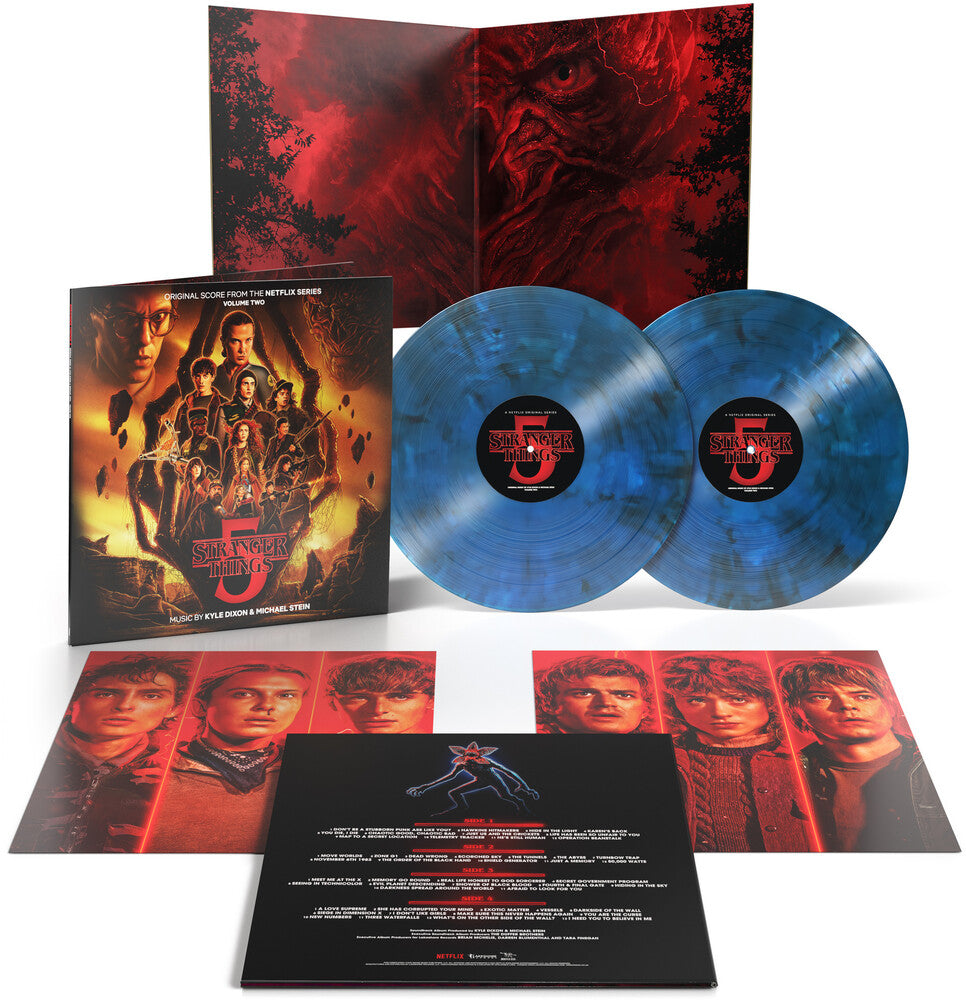 Kyle & Michael Stein Dixon - Stranger Things 5 (Original Score from the Netflix Series) Volume 2 LP (Upside Down Inter-Dimensional Blue) (Preorder: Ships July 17, 2026)