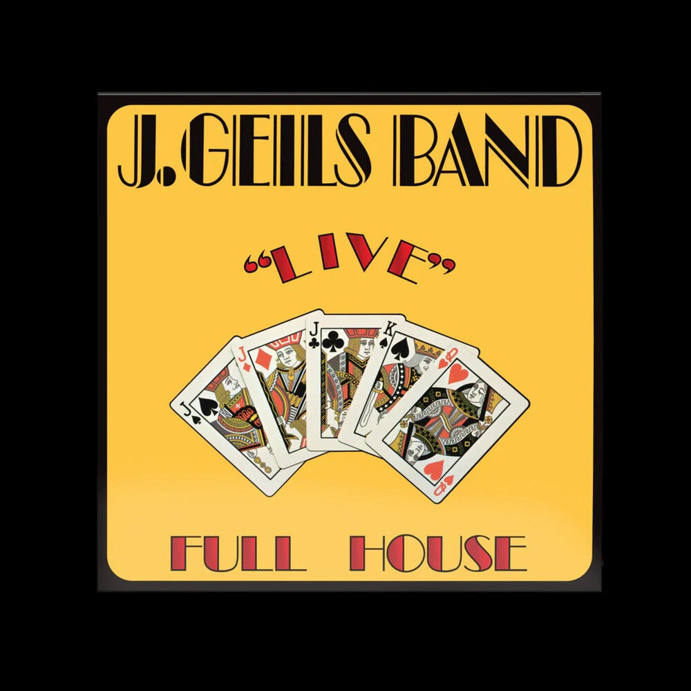 J Geils Band - Live Full House LP (Preorder: Ships July 17, 2026)