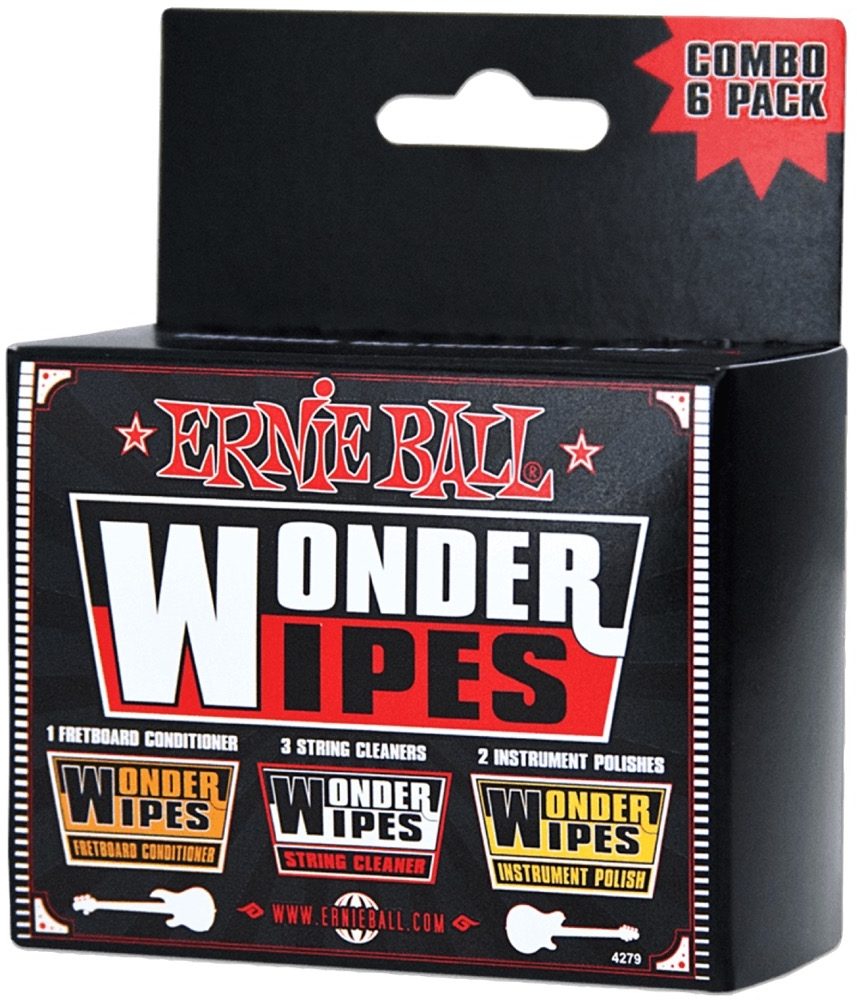 Ernie Ball - Wonder Wipes Combo 6-Pack