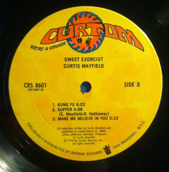 Curtis Mayfield - Sweet Exorcist (LP) (Very Good Plus (VG+))