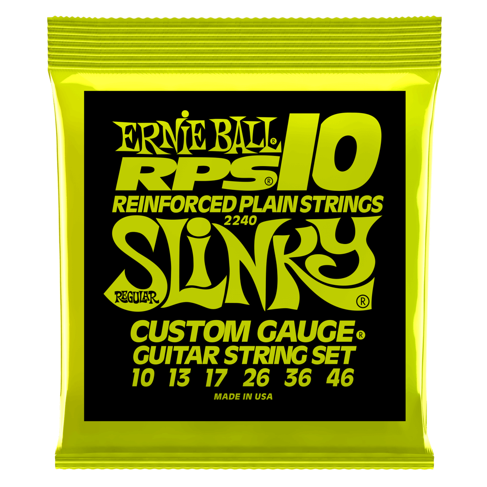 Ernie Ball - 2240 Regular Slinky RPS Electric Guitar Strings 10-46