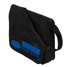 Blue Note Flap Top Messenger Record Bag
