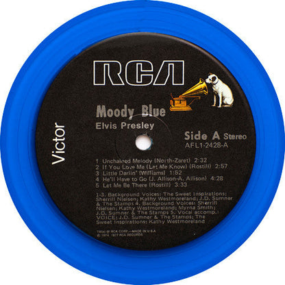 Elvis Presley - Moody Blue (LP) (Mint (M)) USED
