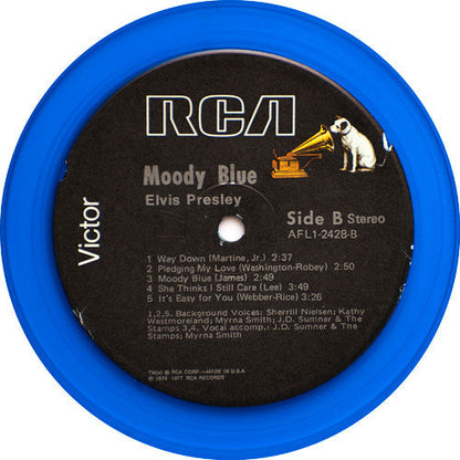 Elvis Presley - Moody Blue (LP) (Mint (M)) USED