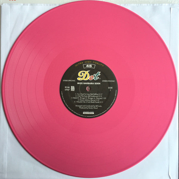 Barbara Eden - Miss Barbara Eden (LP) (Near Mint (NM or M-)) USED