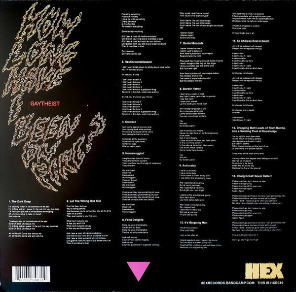 Gaytheist - How Long Have I Been On Fire? (LP) (Near Mint (NM or M-)) USED