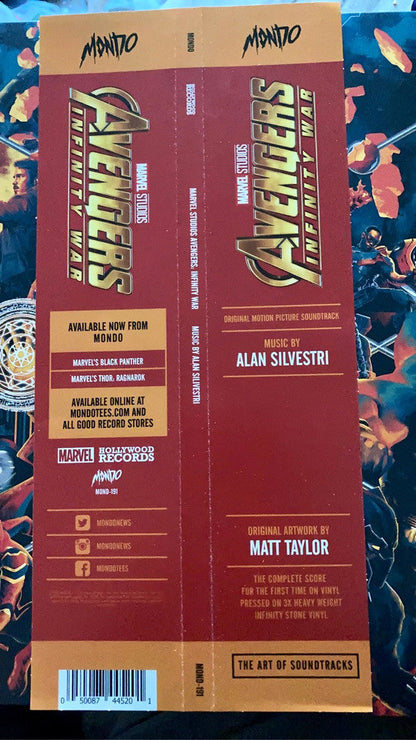 Alan Silvestri - Avengers: Infinity War / Avengers: Endgame (LP) (Near Mint (NM or M-)) USED