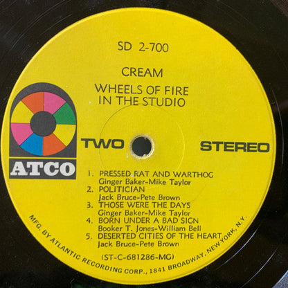Cream  - Wheels Of Fire (2xLP) (Near Mint (NM or M-)) USED