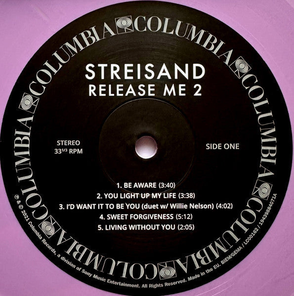 Barbra Streisand - Release Me 2 (LP) (Near Mint (NM or M-)) USED