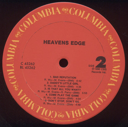 Heavens Edge - Heavens Edge (LP) (Very Good (VG)) USED