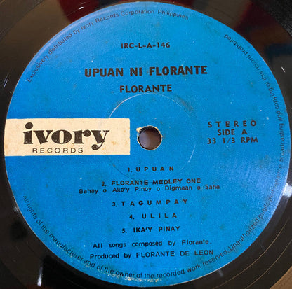 Florante - Upuan Ni Florante (LP) (Near Mint (NM or M-)) USED