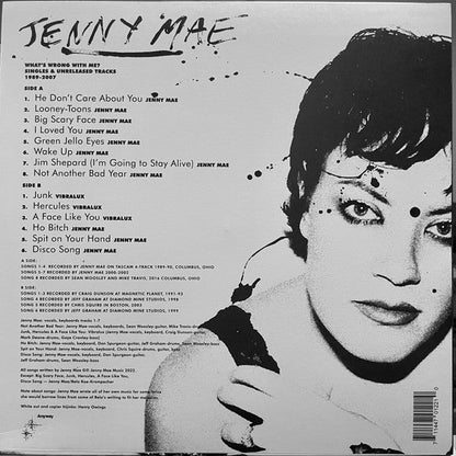 Jenny Mae - What's Wrong With Me? (Singles & Unreleased Tracks 1989-2017) (LP) (Near Mint (NM or M-)) USED