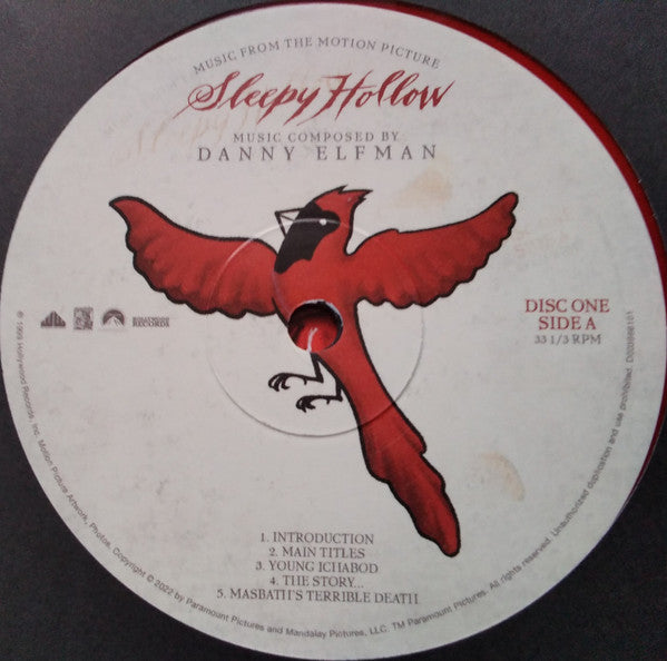 Danny Elfman - Sleepy Hollow (Music From The Motion Picture) (2xLP) (Mint (M)) USED