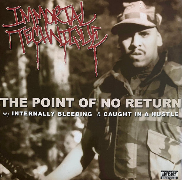 Immortal Technique - The Point Of No Return / Internally Bleeding / Caught In A Hustle (12") (Very Good Plus (VG+)) USED