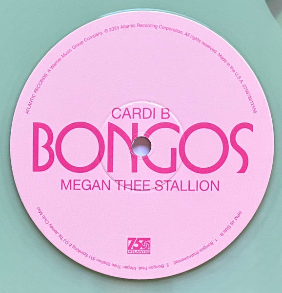 Cardi B Feat. Megan Thee Stallion - Bongos (12") (Near Mint (NM or M-)) USED