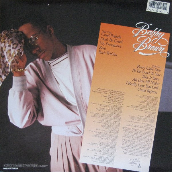 Bobby Brown - Don't Be Cruel (LP) (Mint (M)) USED
