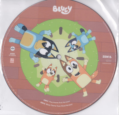 Joff Bush, The Bluey Music Team - Rug Island 7" (Full Version)(RSD 2024)