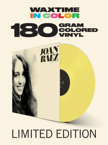 Joan Baez - Joan Baez LP (Spain - Import, 180 Gram Vinyl, Colored Vinyl, Yellow)