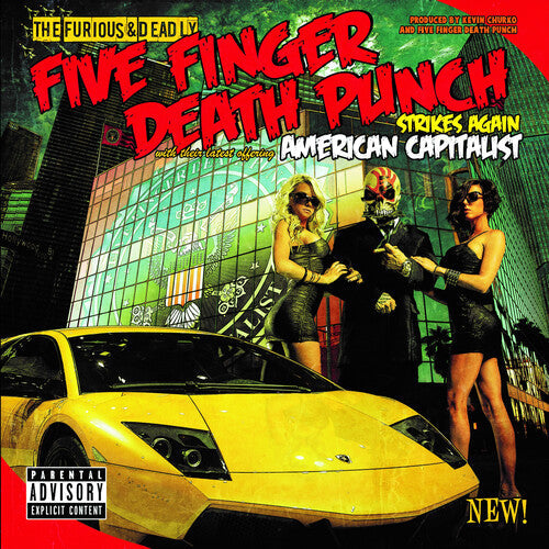 Five Finger Death Punch - American Capitalist LP (Explicit Lyrics, Gatefold Lp Jacket)