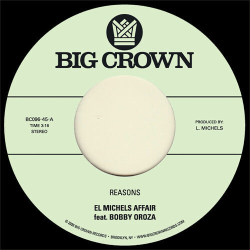 El Michels Affair - Reasons b/w Hipps 7"