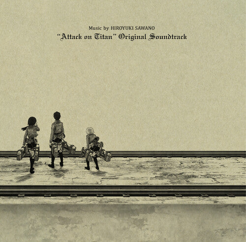 Hiroyuku Sawano - Attack on Titan Season 1 (Original Soundtrack) 3LP (Black, 180 Gram Vinyl, Gatefold Lp Jacket)