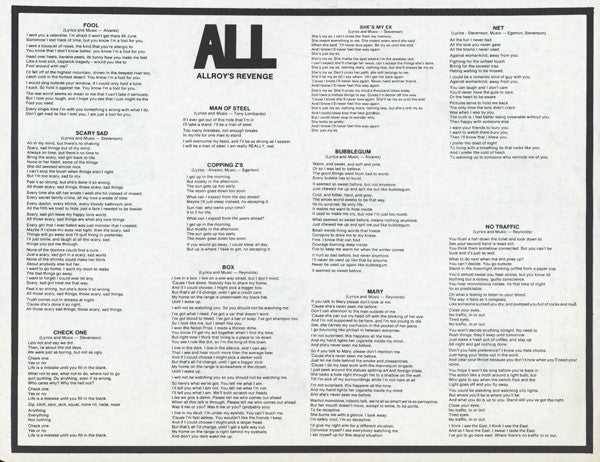 ALL  - Allroy's Revenge (LP) (Very Good Plus (VG+)) USED