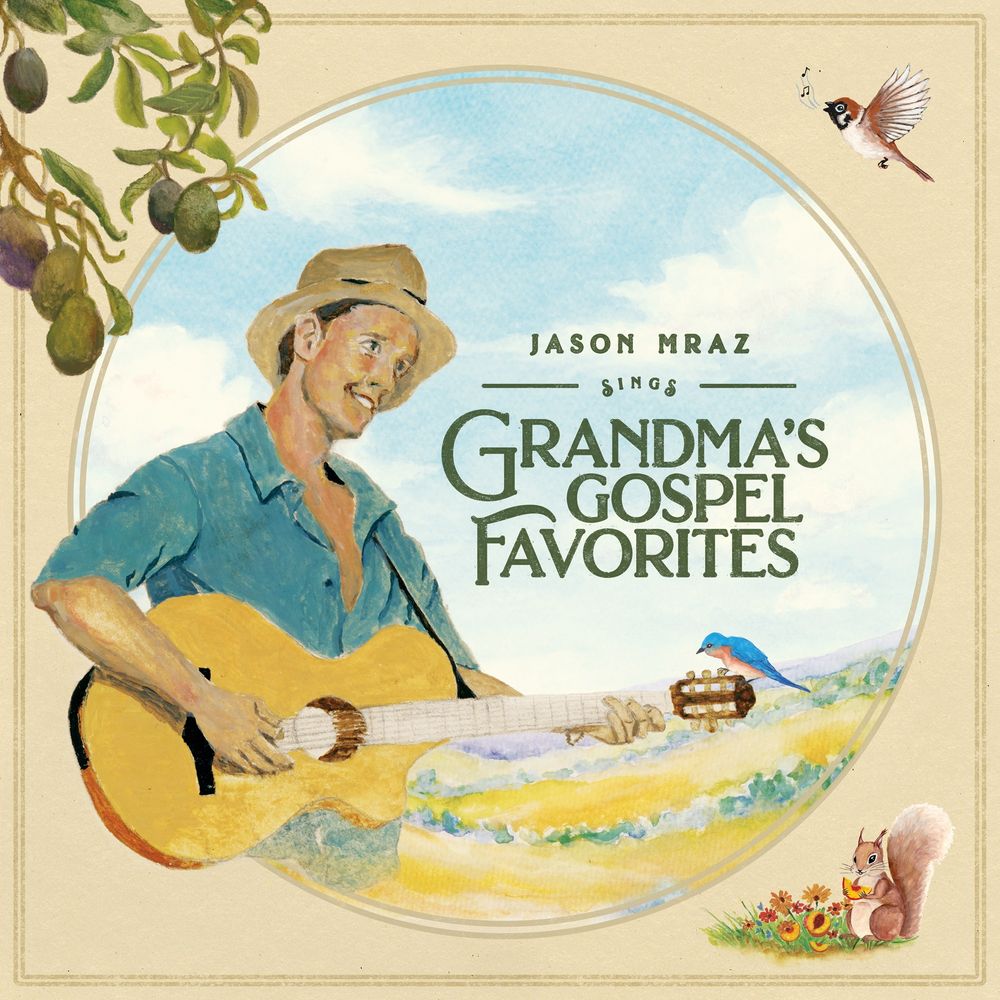 Jason Mraz - Grandma's Gospel Favorites LP (Preorder: Ships June 19, 2026)