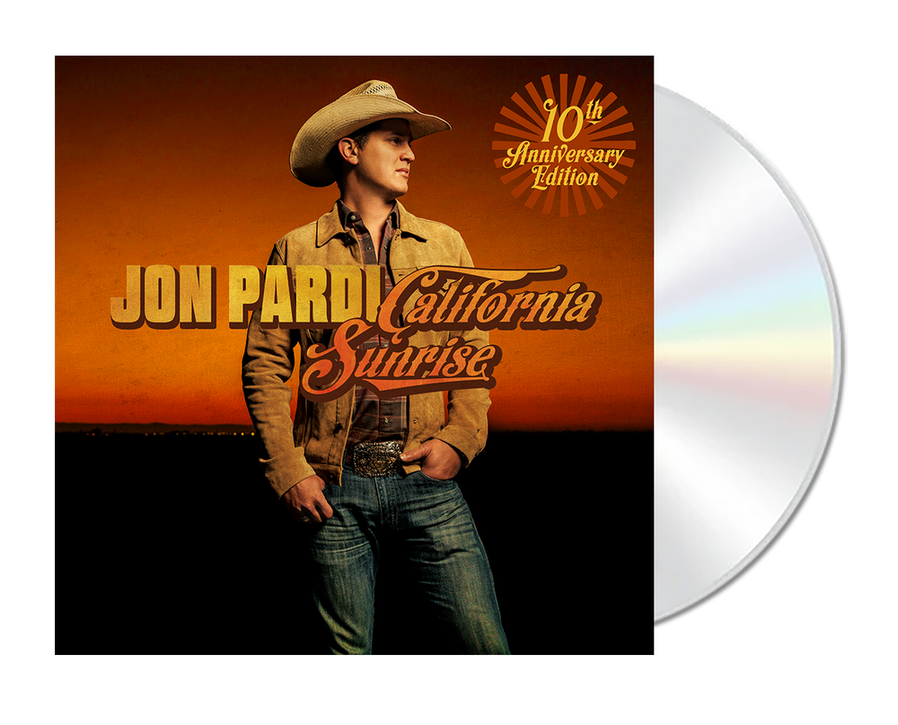 Jon Pardi - California Sunrise - 10th Anniversary Edition CD (Preorder: Ships June 12, 2026)