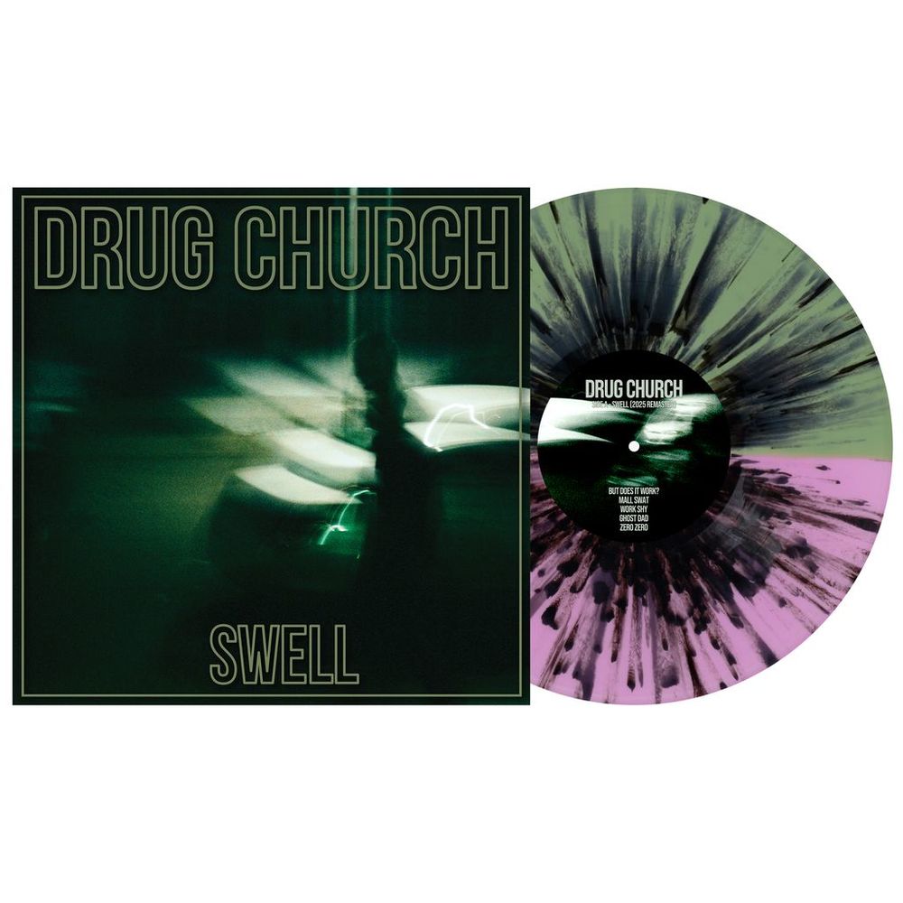 Drug Church - Swell LP (Indie Exclusive Olive/Violet with Black Splatter) (Preorder: Ships June 5, 2026)