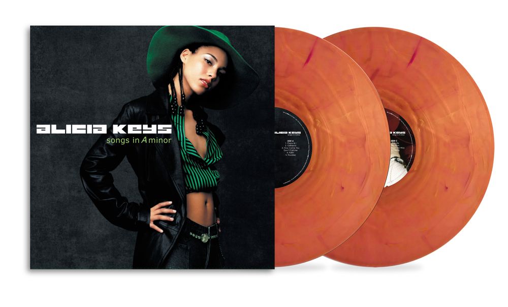 Alicia Keys - Songs In A Minor - 25th Anniversary 2LP (Translucent Burnt Orange Marbled) (Preorder: Ships June 26, 2026)
