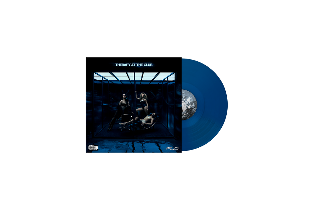 FLO - THERAPY AT THE CLUB LP (Neon Blue) (Preorder: Ships July 24, 2026)