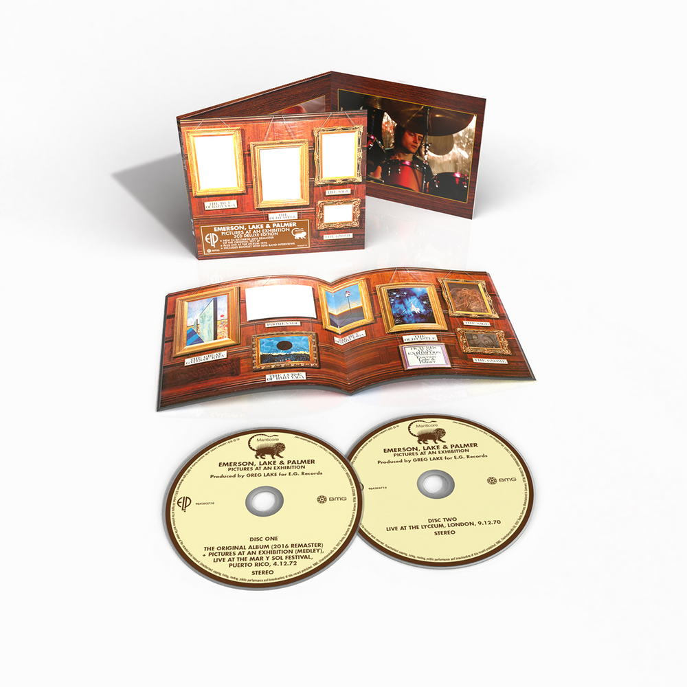 Emerson, Lake & Palmer - Pictures at an Exhibition: Live Deluxe Edition CD (Preorder: Ships July 17, 2026)