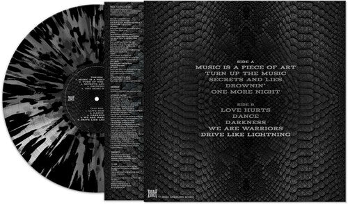 King Kobra - We Are Warriors - SILVER/BLACK SPLATTER LP (Colored Vinyl, Silver, Black, Splatter)