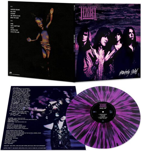 Gene Loves Jezebel - Heavenly Bodies LP (Colored Vinyl, Purple, Splatter)