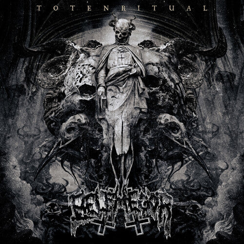 Belphegor - Totenritual - Crystal Clear, Gold & Black Splatter LP (Colored Vinyl, Clear Vinyl, Gold, Black, Splatter, Gatefold Lp Jacket)