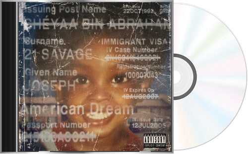 21 Savage - American Dream CD (Explicit Lyrics)