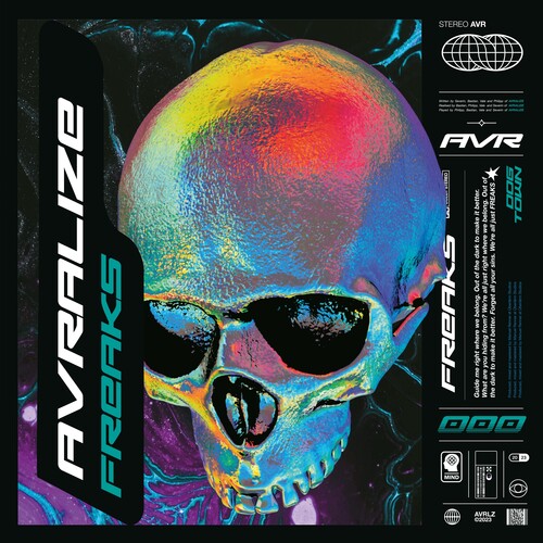 Avralize - Freaks LP (Limited Edition, Clear Vinyl, Violet, White)