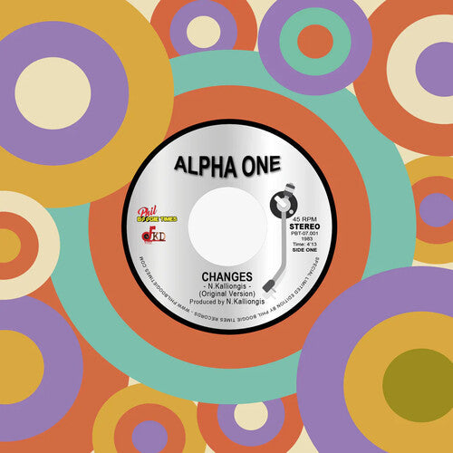 Alpha One - Changes (Original Version) / Changes (Instrumental) LP (Reissue)