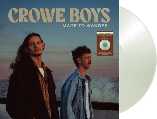 Crowe Boys - Made To Wander   (sea glass clear translucent vinyl) LP (Clear Vinyl)