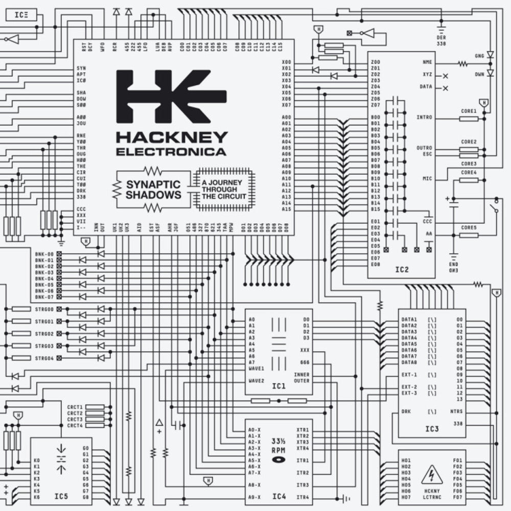 Hackney Electronica - Synaptic Shadows 12" (Preorder: Ships June 5, 2026)