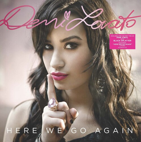 Demi Lovato - Here We Go Again LP (Pink & Black Splatter Colored Vinyl)