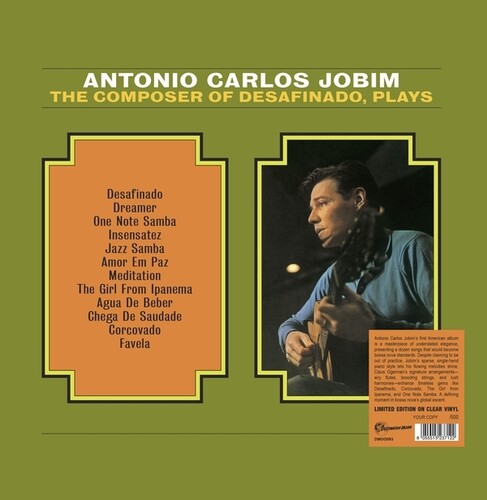 Antonio Carlos Jobim - The Composer Of Desafinado, Plays LP (Colored Vinyl, Clear Vinyl)