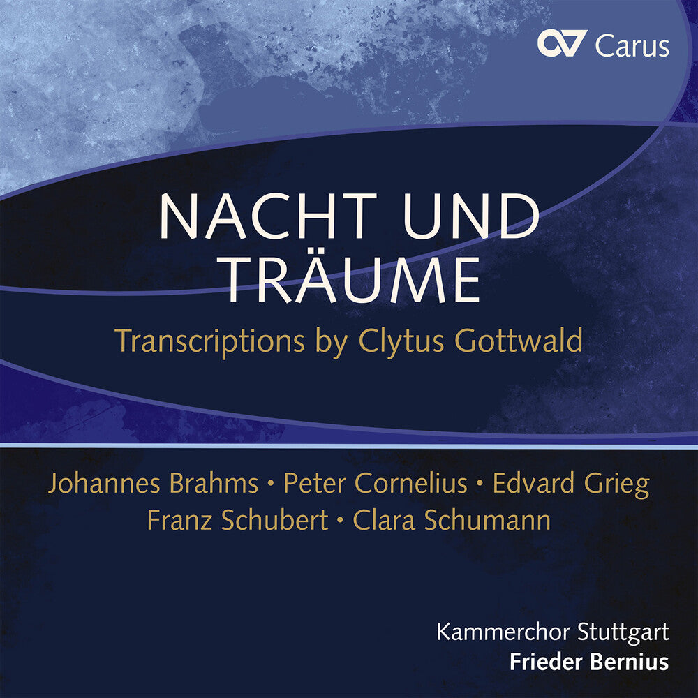 Frieder Bernius - Nacht Und Traume - Transcriptions By Clytus CD (Preorder: Ships June 12, 2026)