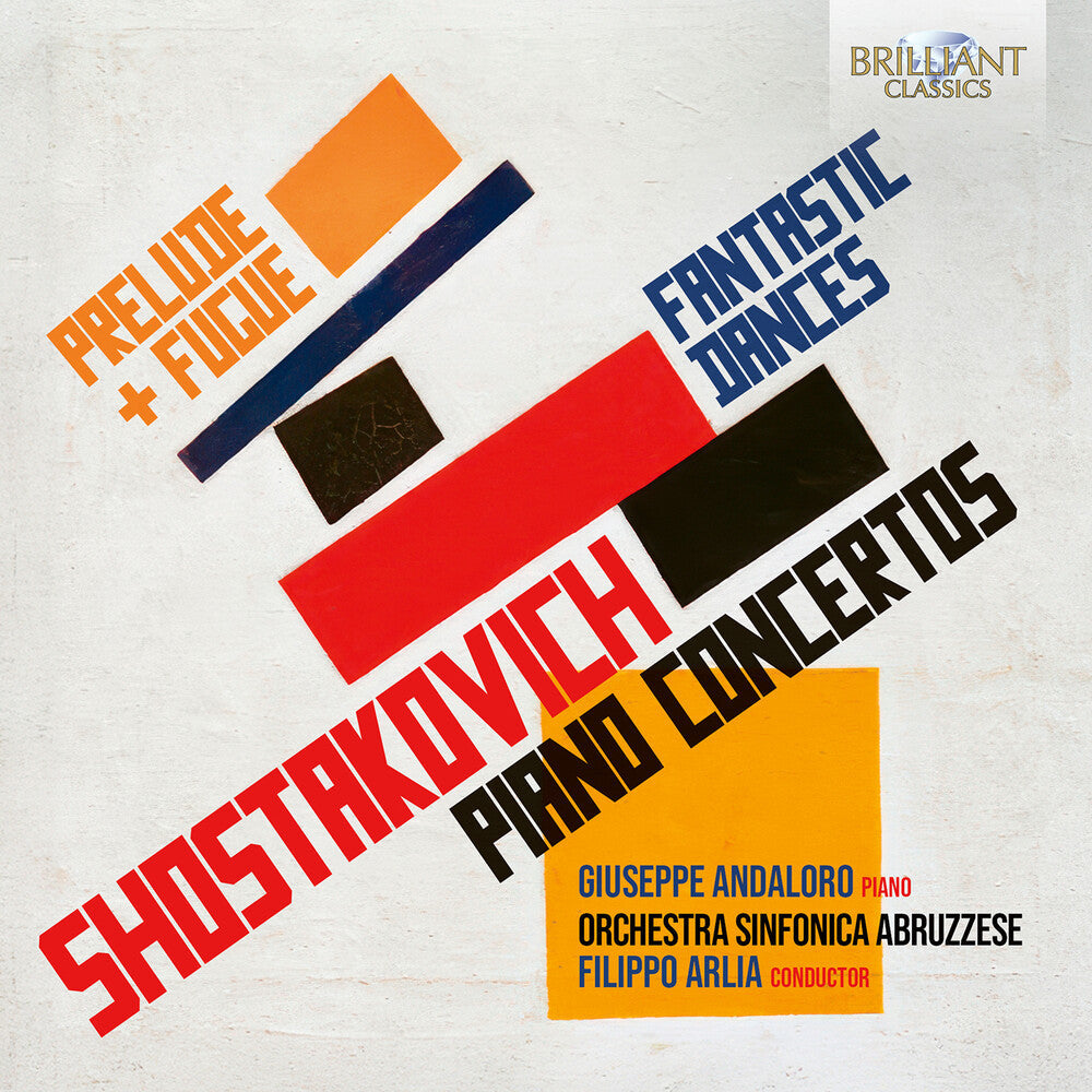 Giuseppe Andalora - Shostakovich: Prelude & Fugue Fantastic Dances CD