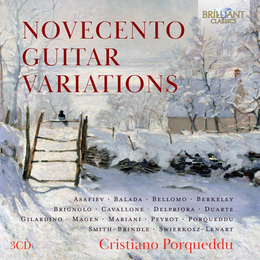 Cristiano Porqueddu - Novecento Guitar Variations CD