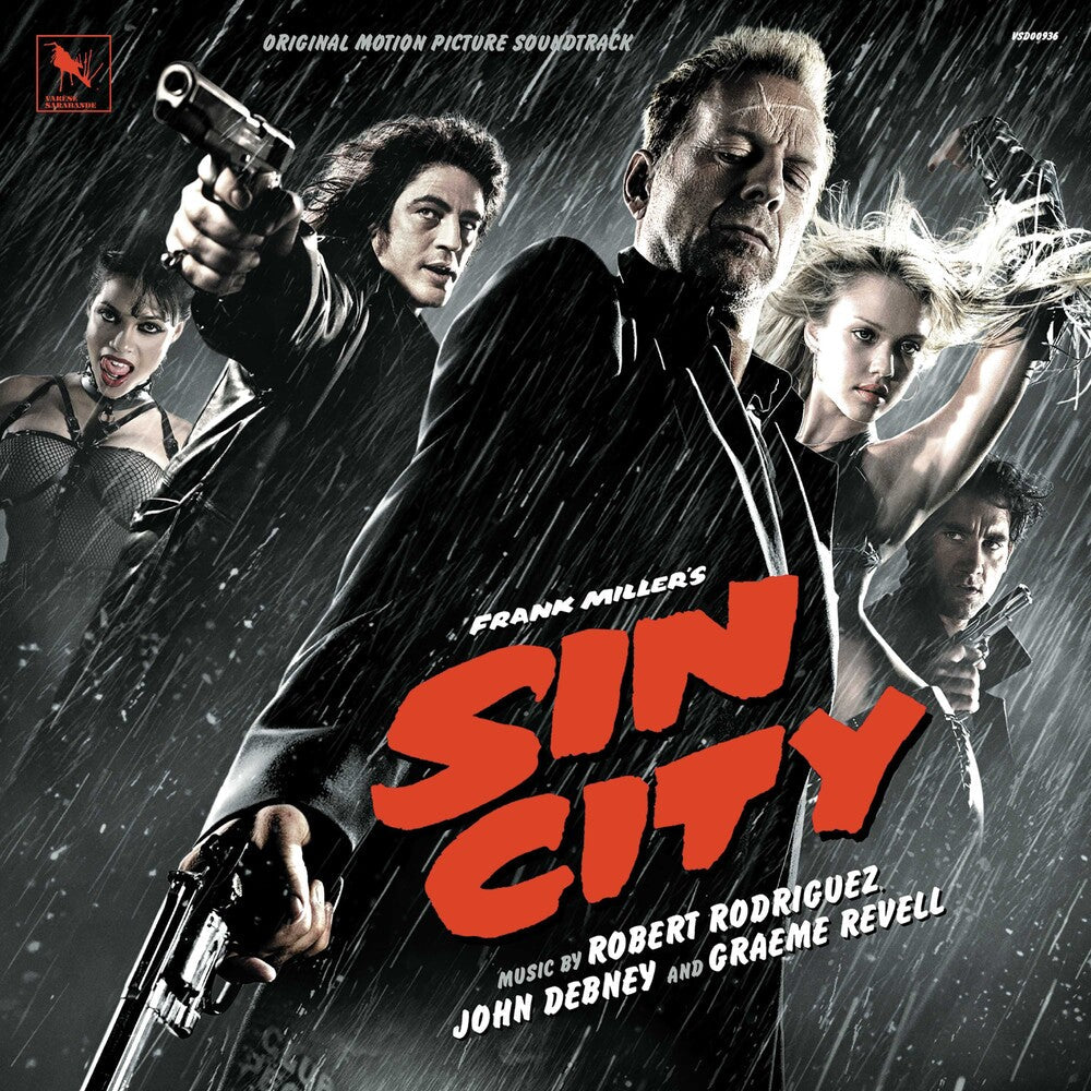 Graeme Revell, John Debney & Robert Rodriguez - Sin City - Original Motion Picture Soundtrack LP (Blood Red Translucent)